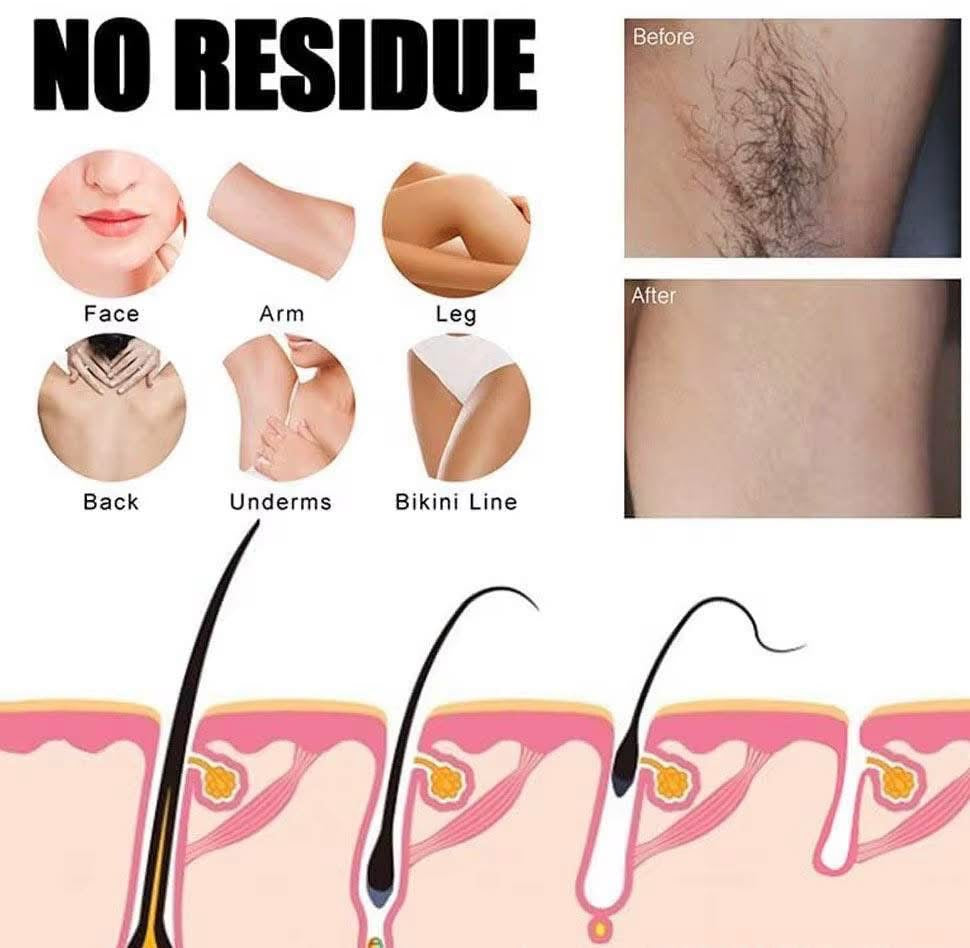 240 grams باودر ازالة الشعر hair removal powder