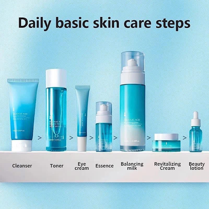 مجموعة علاج الاكني بالساليسيلك اسيد٧ قطع