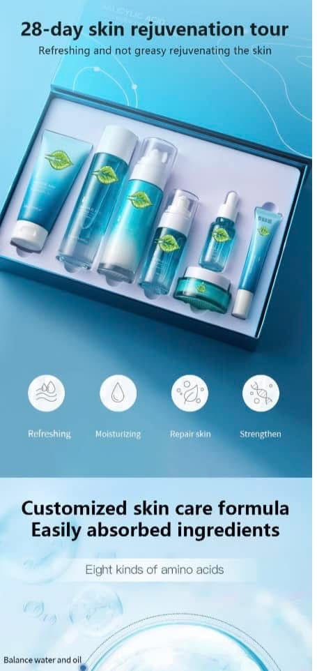 مجموعة علاج الاكني بالساليسيلك اسيد٧ قطع