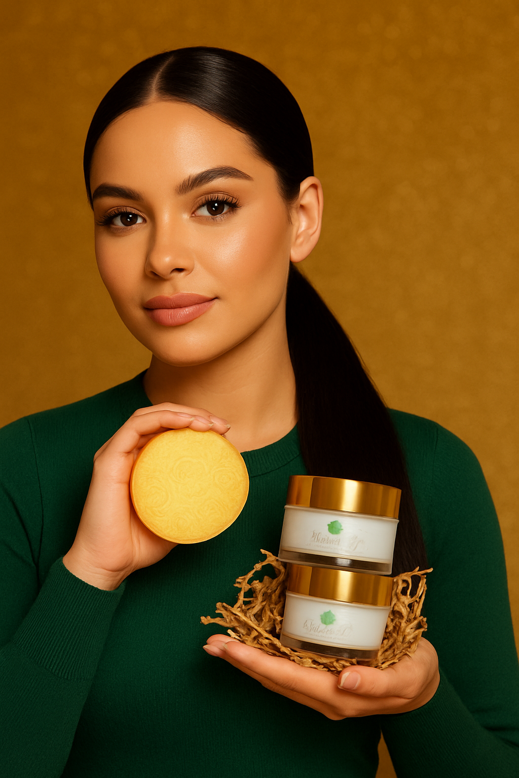 باكيدج كريم الكولاجين  البحري مع كريم العين وصابونة الكولاجين