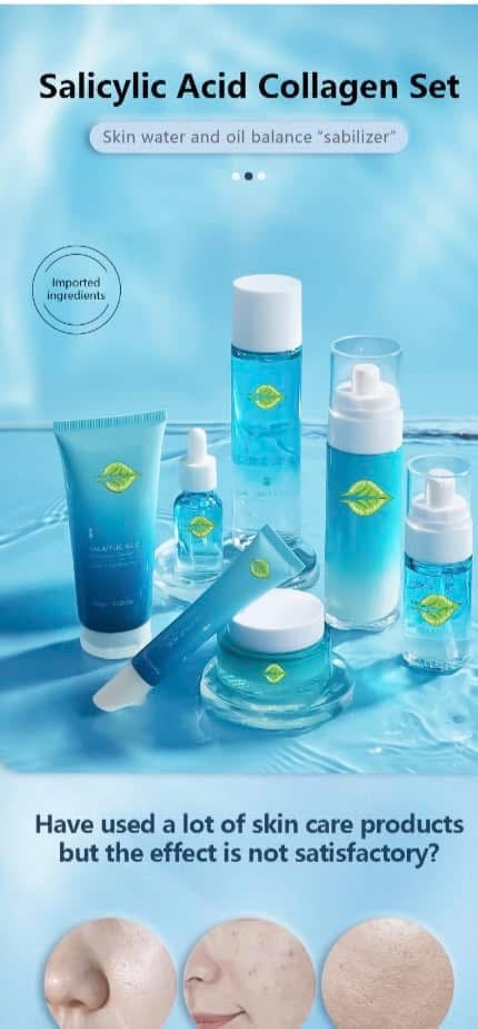 مجموعة علاج الاكني بالساليسيلك اسيد٧ قطع