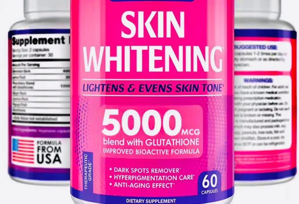 Whitening pills