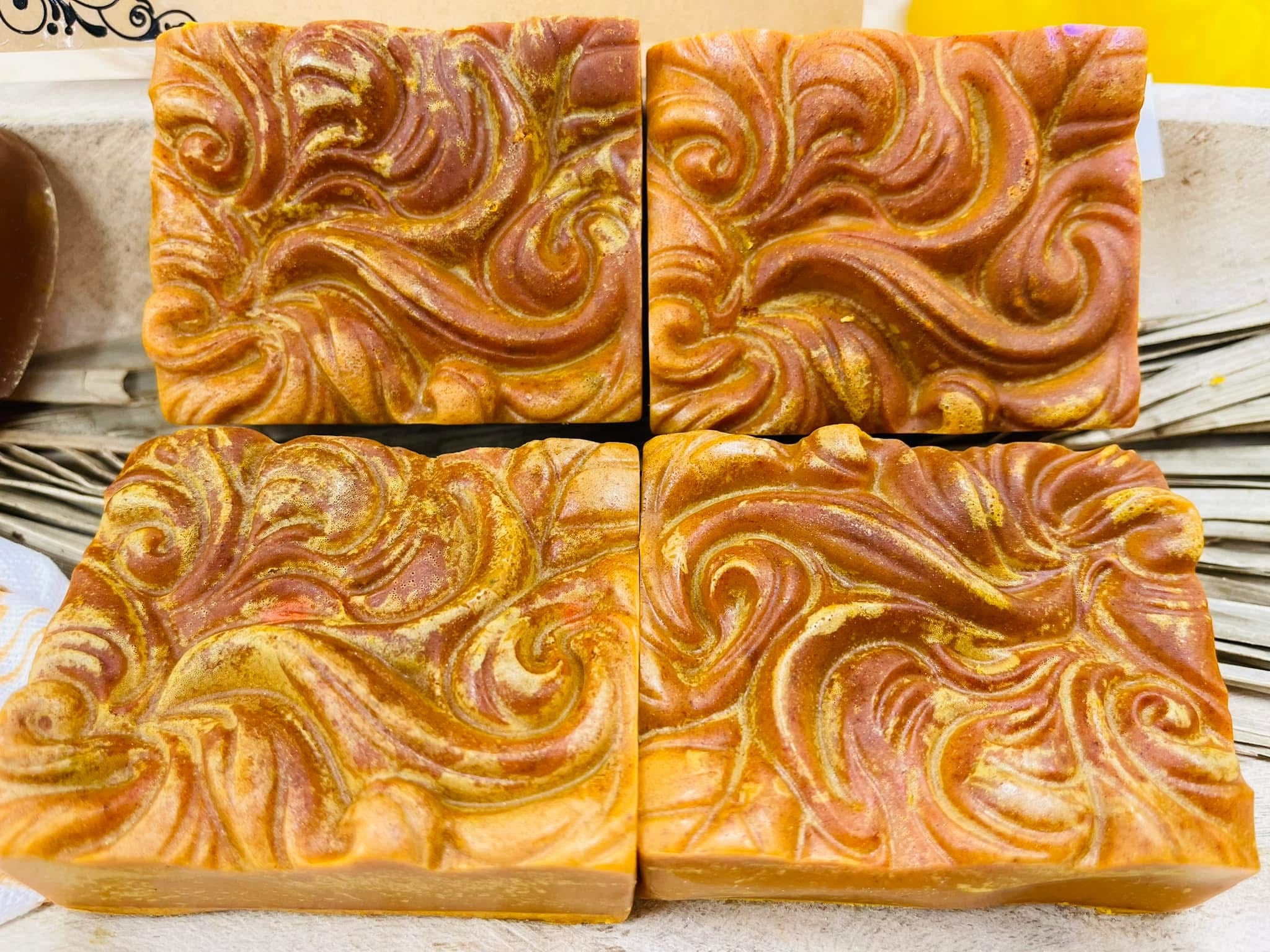 Turmeric soap