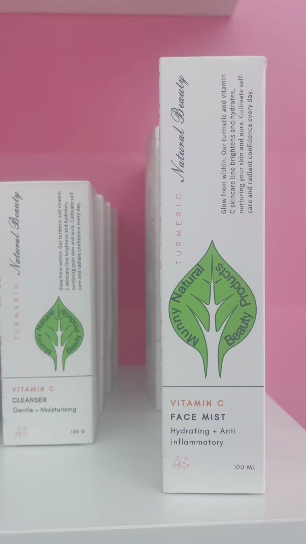 7 pieces مجموعة الكركم وفيتامين C