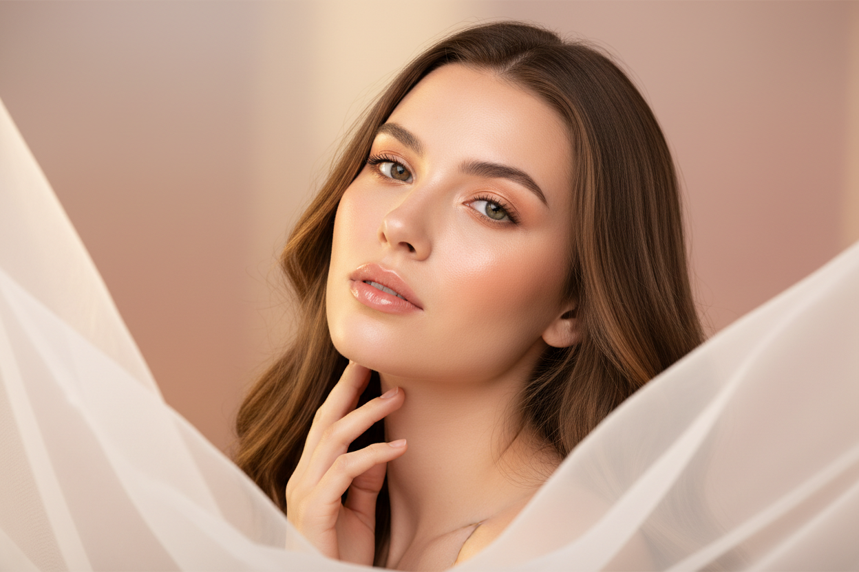 very beautiful young girl (pic for beauty product website)